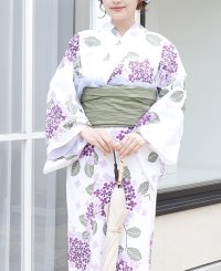 HAPPY EXP/ハッピーキュウビン HAPPY急便 セパレート 浴衣 レディース 浴衣セット 簡単！1人で着れる綿セパレート浴衣2点セット（二部式浴衣+帯）/508326207