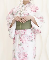 HAPPY EXP/ハッピーキュウビン HAPPY急便 セパレート 浴衣 レディース 浴衣セット 簡単！1人で着れる綿セパレート浴衣2点セット（二部式浴衣+帯）/508326207