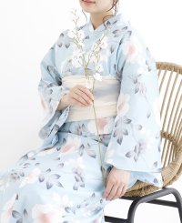 HAPPY EXP/ハッピーキュウビン HAPPY急便 セパレート 浴衣 レディース 浴衣セット 簡単！1人で着れる綿セパレート浴衣2点セット（二部式浴衣+帯）/508326207