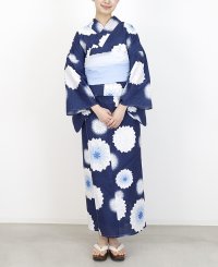 HAPPY EXP/ハッピーキュウビン HAPPY急便 セパレート 浴衣 レディース 浴衣セット 簡単！1人で着れる綿セパレート浴衣2点セット（二部式浴衣+帯）/508326207