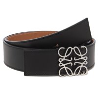 LOEWE/ロエベ LOEWE ベルト リバーシブルアナグラム 4cm ブラック ベージュ メンズ LOEWE E821238X12 1555/508326344