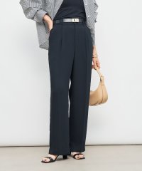 NOLLEY’S/ウォッシャブルバックサテンセミワイドパンツ/508326694