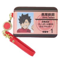 cinemacollection/シネマコレクション cinemacollection ハイキュー！！ 定期入れ リール付きパスケース シングルパスケース 黒尾鉄朗 少年ジャンプ ケイカンパニー/508326812