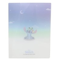 cinemacollection/シネマコレクション cinemacollection リロ＆スティッチ ポケットファイル 10ポケットクリアファイル A4 Blue night sky ディズ/508326834