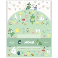 cinemacollection/シネマコレクション cinemacollection ムーミン 手紙セット レターセット MOADグリーン 北欧 日本ホールマーク 便箋＆封筒 キャラクター グ/508326842