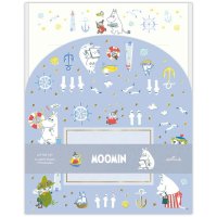 cinemacollection/シネマコレクション cinemacollection ムーミン 手紙セット レターセット MOADブルー 北欧 日本ホールマーク 便箋＆封筒 キャラクター グッ/508326844