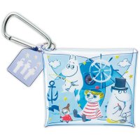cinemacollection/シネマコレクション cinemacollection ムーミン ミニポーチ マルチケース MOADブルー 北欧 日本ホールマーク 小物入れ キャラクター グッズ/508326852