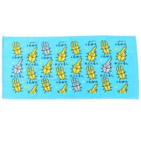 cinemacollection/シネマコレクション cinemacollection おえかきさん フェイスタオル プリントロングタオル ぴかぴかかぶとむしさん オクタニ おもしろタオル 面白/508326867