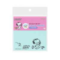 cinemacollection/シネマコレクション cinemacollection スヌーピー 付せん 付箋メモ5C カフェスタンド ピーナッツ サンスター文具 伝言 メモパッド キャラクタ/508326880