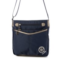 SMILEY FACE/スマイリーフェイス SMILEY FACE スマイルナイロンショルダーバッグ（メタリックアクセント）/508327472
