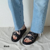 Tomieco/トミエコ Tomieco サッと履ける 2本ベルト フラットサンダル/508327483