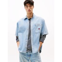 TOMMY HILFIGER/トミー ヒルフィガー TOMMY HILFIGER デニムスケーターショートスリーブシャツ/508327520