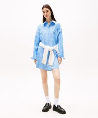 TOMMY HILFIGER/トミー ヒルフィガー TOMMY HILFIGER オーバーサイズミニシャツワンピース/508327536