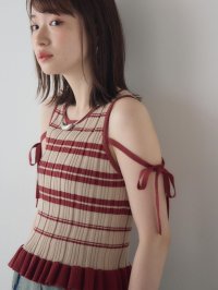 kivi/キヴィ kivi frills border knit/508327560