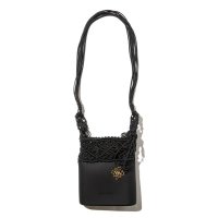 nanaーnana/ナナナナ nana－nana ノット シリコンニット ミニショルダーバッグ（KNOT SILICONE KNITTING MINI SHOULDER BAG）/508327747