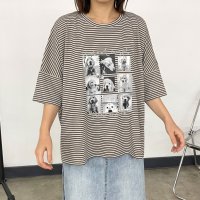 CRB/シーアールビー CRB DOG転写BIGTシャツ/508327803