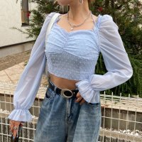 non-hedge/ノンヘッジ non－hedge シフォンドビースクエアプルオーバー/508327814