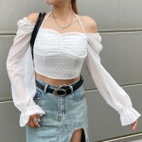 non-hedge/ノンヘッジ non－hedge シフォンドビースクエアプルオーバー/508327814