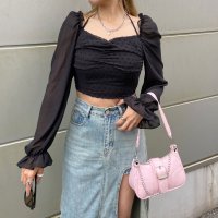 non-hedge/ノンヘッジ non－hedge シフォンドビースクエアプルオーバー/508327814