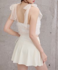 TeddyShop/テディショップ Teddyshop レディース水着 ラメ入りシャギービスチェ風ハイウエストビキニ 上下2点セット 【返品不可商品】/508327916
