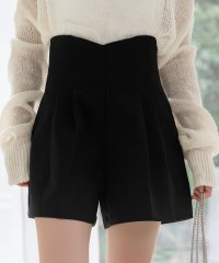 TeddyShop/テディショップ Teddyshop レディース ダブルタックハイウエストスラックスショートパンツ/508327926