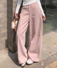 TeddyShop/テディショップ Teddyshop レディース バレルレッグカーブシルエットワイドパンツ/508327932