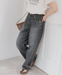 Spick & Span/《予約》SOMETHING / サムシング ELSA LOOSE STRAIGHT PEARL/508328172