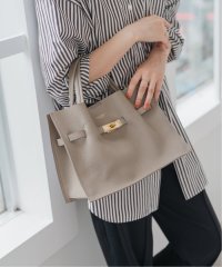 Spick & Span/《予約》VIOLAd’ORO / ヴィオラドーロ イタリアンWフェイスレザートートバッグ M/508328186