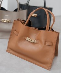 Spick & Span/《予約》VIOLAd’ORO / ヴィオラドーロ イタリアンWフェイスレザートートバッグ M/508328186