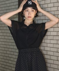 Ampirula/アンピルーラ Ampirula 【2025SS】メッシュシャツブラウス/508328249