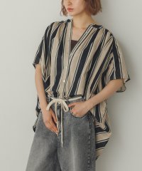 Noia/ノイア Noia コットンスラブ ストライプ ブラウス/508328837