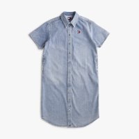 TOMMY HILFIGER/トミー ヒルフィガー TOMMY HILFIGER デニムショートスリーブシャツワンピース/508328871