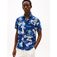 TOMMY HILFIGER/トミー ヒルフィガー TOMMY HILFIGER リネンバケーションプリントショートスリーブシャツ/508328884