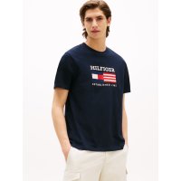 TOMMY HILFIGER/トミー ヒルフィガー TOMMY HILFIGER アメリカーナモノタイプフラッグボックスTシャツ/508328893