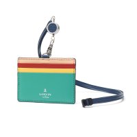 LANVIN en Bleu/ランバン オン ブルー LANVIN en Bleu IDケース メンズ 本革 IDカードホルダー IDカードケース ブランド レザー 牛革 革 ネックストラッ/508328939