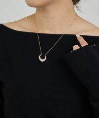 GALLARDAGALANTE/ラインストーンメタルトップネックレス/508328940
