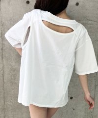 me Jane/ミージェーン me Jane バックオープンボリュームTシャツ/508329244