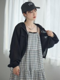 RETRO GIRL/レトロガール RETRO GIRL シアーダブルZIPフーディー/508329258