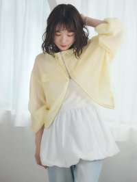 RETRO GIRL/レトロガール RETRO GIRL シアーダブルZIPフーディー/508329258
