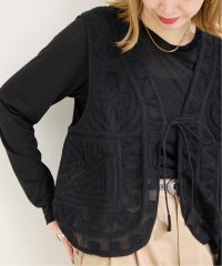 B.C STOCK/《追加4予約》【WEB限定】手洗い可 / メッシュ刺繍ベスト/508329341