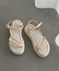 MAGASIN DE MODE Chou Chou/マガジンデモードシュシュ MAGASIN DE MODE Chou Chou ストラップ付サンダル KNF127/508329371
