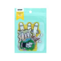 cinemacollection/シネマコレクション cinemacollection ムーミン ダイカットステッカー ステッカーセット ニョロニョロ ミントグリーン 北欧 サンスター文具 スマ/508329417