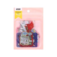 cinemacollection/シネマコレクション cinemacollection ムーミン ダイカットステッカー ステッカーセット ニョロニョロ ピンク 北欧 サンスター文具 スマホデコ /508329418