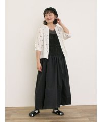 Samansa Mos2/【S/Mサイズ】かぎ針編み風ビスチェワンピース/508329432