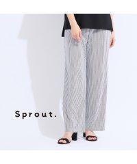 Liliane Burty/【Sprout.】ストライプトリコットパンツ/508329437