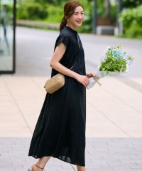 NIJYUSANKU/【一部店舗限定/接触冷感/洗える】ラミータンブラー フレンチスリーブ ワンピース/508329475