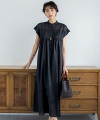 NIJYUSANKU（LARGE SIZE）/【一部店舗限定/接触冷感/洗える】ラミータンブラー フレンチスリーブ ワンピース/508329479
