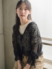 RETRO GIRL/レトロガール RETRO GIRL レースフーディ/508329556