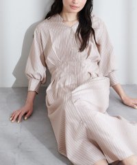 NICE CLAUP/OLIVE des OLIVE OUTLET/【natural couture】タックシャツワンピース/508329932