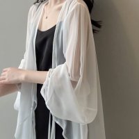 Forcement/フォースメント Forcement 大人可愛いシアーカーディガン/508329978